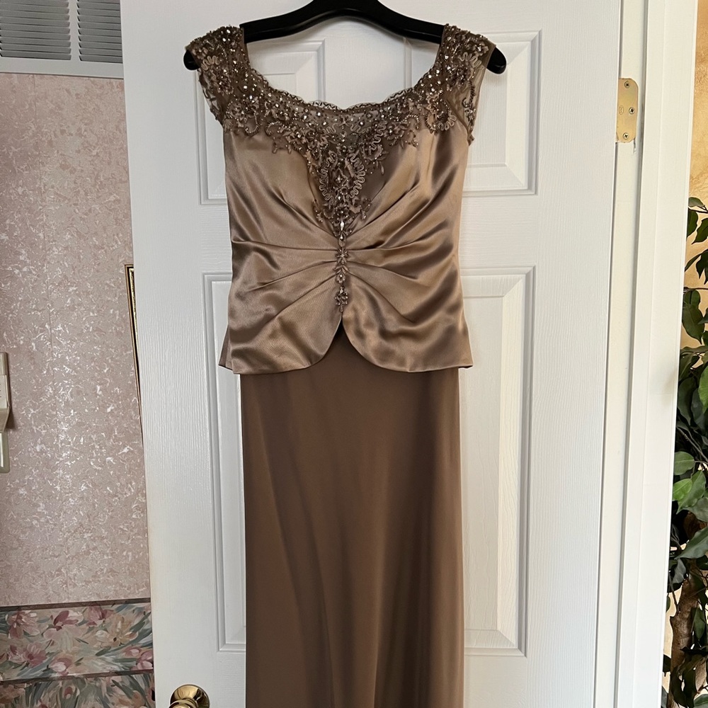Mon Cheri Mother of the bride dress.